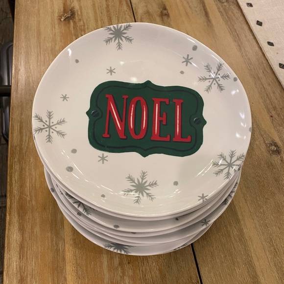 Holiday Set Of 12 Holiday Salad Plates Nwt Poshmark